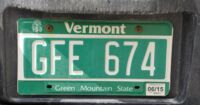 Vermont - Green Mountain State.