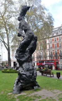 Socha s názvem Alien