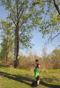 V Alburg Dunes State Parku nahráváme zvuky ptactva.